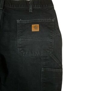 Carhartt jeans size mens 38 black B11BLK
